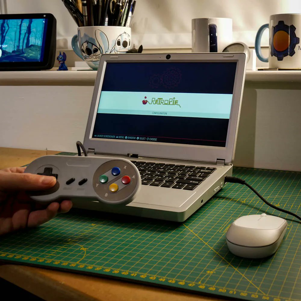 CrowPi2's tweet photo. Experience classic gaming on the go with #RetroPie – running on #CrowPi2!🎮🎮😉 https://t.co/C4taWhg6G4