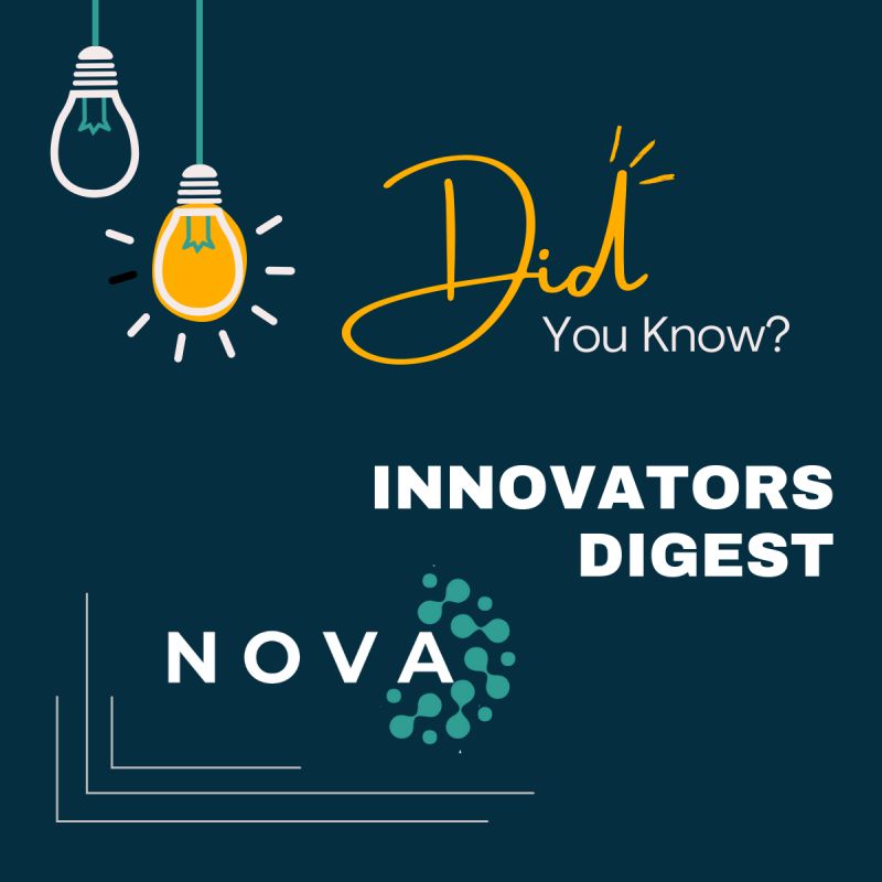 🌟 Introducing the NOVA Innovators Digest! 🌟

Stay updated with the latest newsletter from the Next Generation BiOactiVe NAnocoatings project

👉 Follow our journey and join us in revolutionizing bioactive antimicrobial nanocoatings.

📬 Subscribe: lnkd.in/eV9i9Z-P