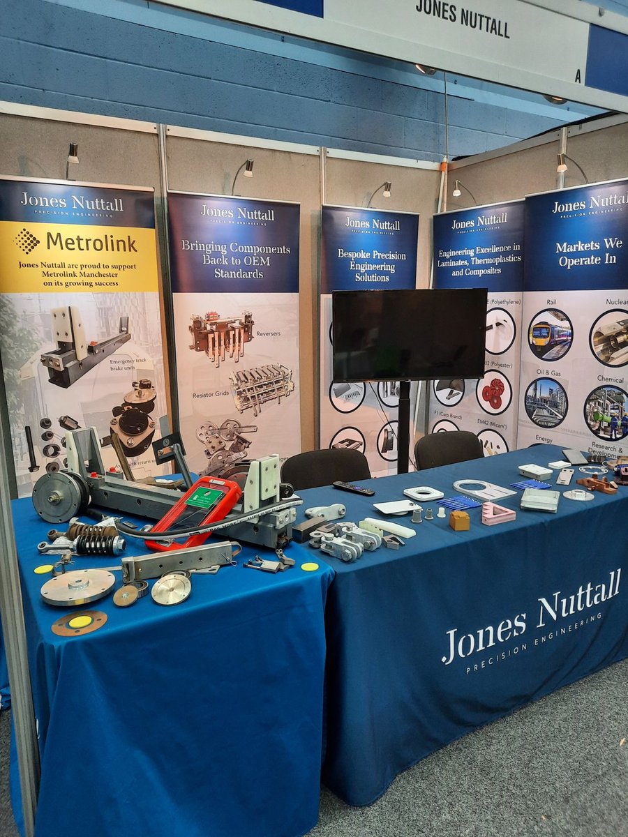 JonesNuttall_'s tweet photo. We're thrilled to announce our participation in the 18th Annual UK Light Rail Conference in Leeds today and tomorrow!
Come visit us at Stand A to learn more about our latest innovations and how we can support your light rail projects.
#metrolink #uklrc24 #lightrail #leeds24 https://t.co/nTfIiH1cEb