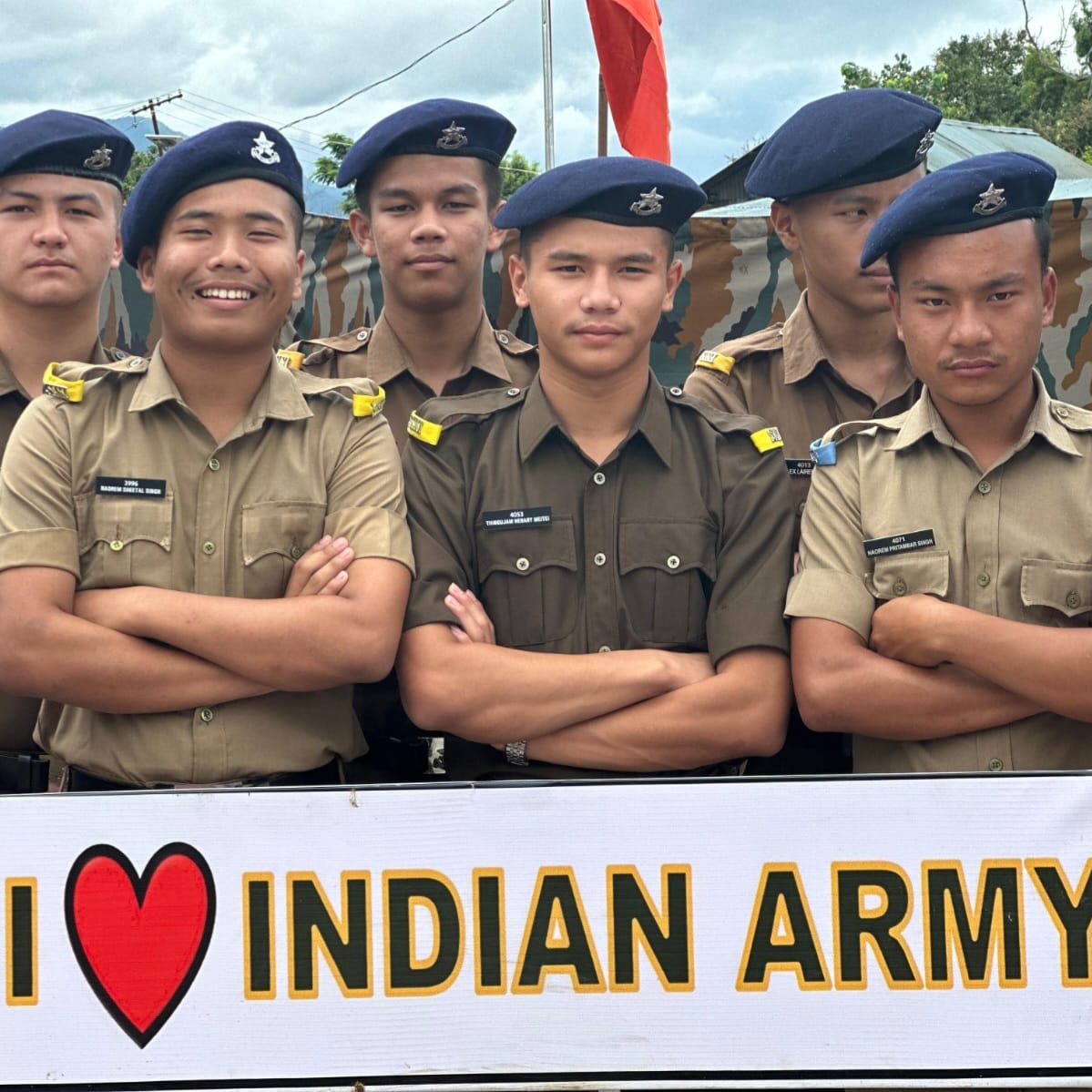 Ss Imphal GOC Red Shield Division, #SpearCorps, #IndianArmy, addressed the # ...