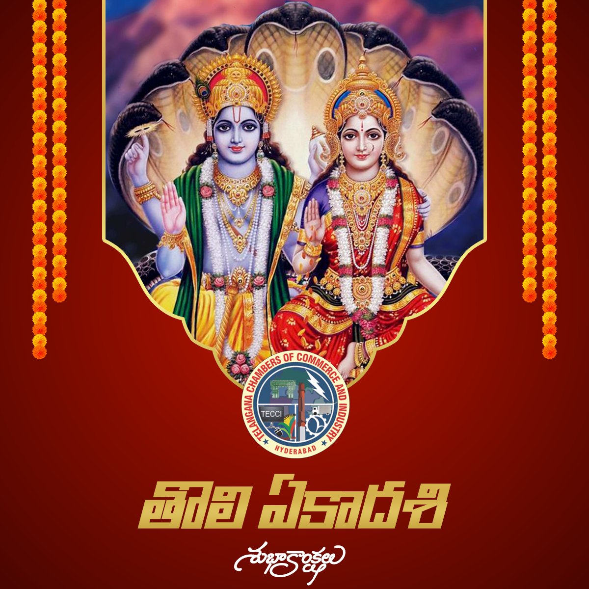 TecciHyd's tweet image. TECCI wishes everyone a blessed Tholi Ekadashi filled with divine blessings and peace. 🕉️

#TholiEkadashi #TECCI #Ekadashi