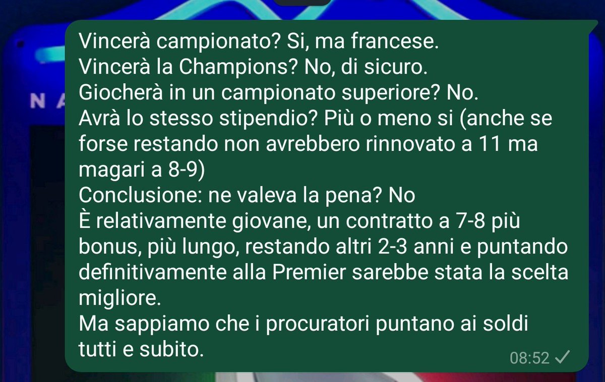 Il mio pensiero su #Osimhen.