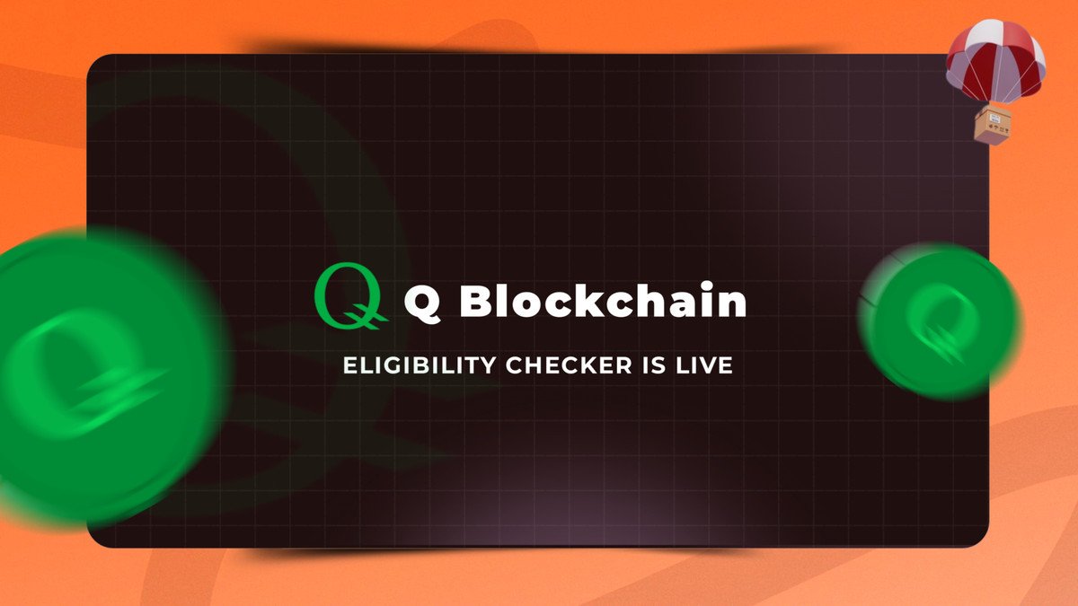 Abrahamchase's tweet photo. How to verify your eligibility for the @QBlockchain incentivized Testnet Program airdrop for those who installed and ran the NODE over a year ago.

I vividly Remember when we began our node journey with @QBlockchain about a year and a half ago. It was a new experience for most of us; we have learned so much since then.

Yes, their airdrop was quite late; many of you may have forgotten. However, being late does not imply denial. Let's see what they offer in exchange for our loyalty hehe.

So they are distributing 10% of the initial QGOV supply through a community airdrop; check your eligibility here: https://t.co/CZB5jykFpP

The 10% will be distributed across 3 seasons. For Season 1: Pioneers, which we are definitely in, 5% of the supply will be available.

The number of eligible wallets is 78,980, and the Eligibility checker was released about a week ago; I was waiting to ensure everything was fine before letting you know.

The Claiming will begin on the 22nd of July, noon UTC, until September.