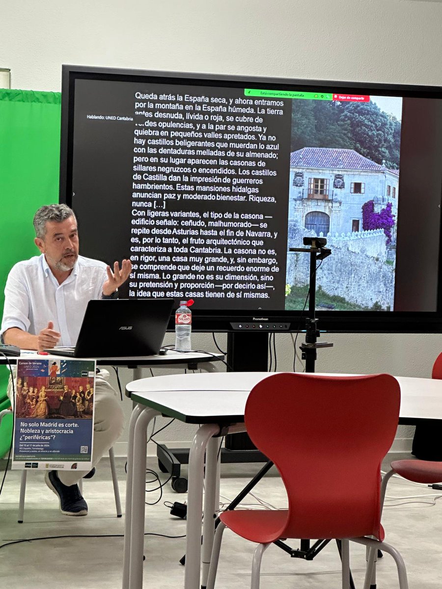 🔝Una jornada muy completa la de ayer martes en los  #CursosDeVerano de #UNEDCantabria en el <a href="/IES_Zapaton/">IES Zapatón</a> de #Torrelavega 

📌Por cierto, ¡la MATRÍCULA continuará ABIERTA hasta el 20 de agosto para modalidad online en diferido! 
ℹ️ extension.uned.es/&idcentro=3 

<a href="/INTECCAUNED/">INTECCA - UNED</a>