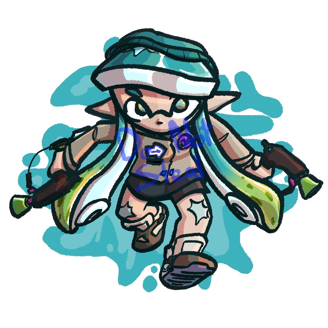 drawerduck23's tweet photo. a design for a keychain i wanted to make
(actually watermarked for once because i think it's actually good)
#Splatoon3 #parallelcanon https://t.co/CNKBaOGltz