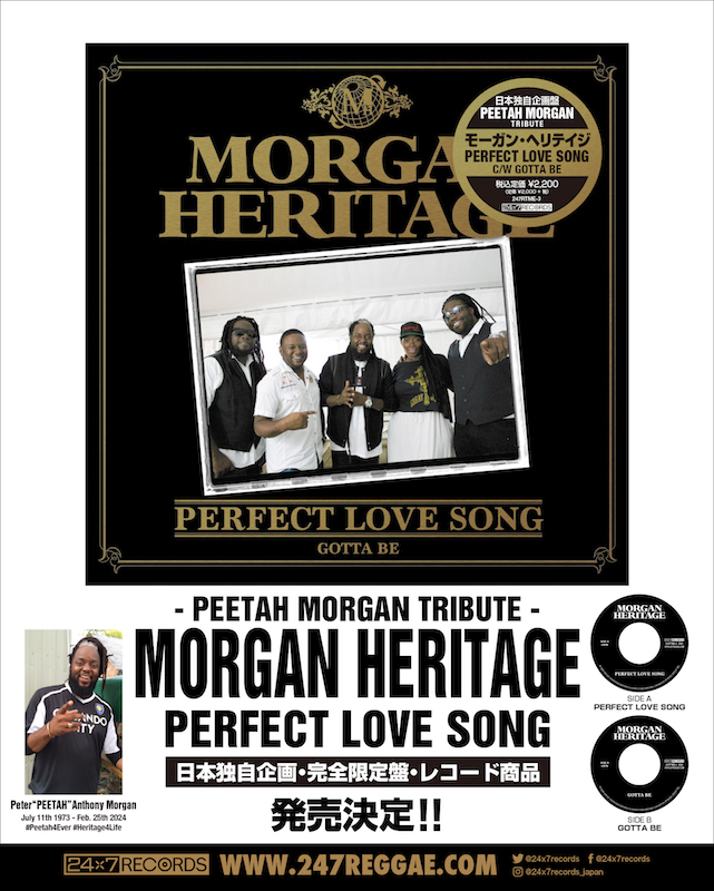 MORGAN HERITAGE PERFECT LOVE SONG レコード
