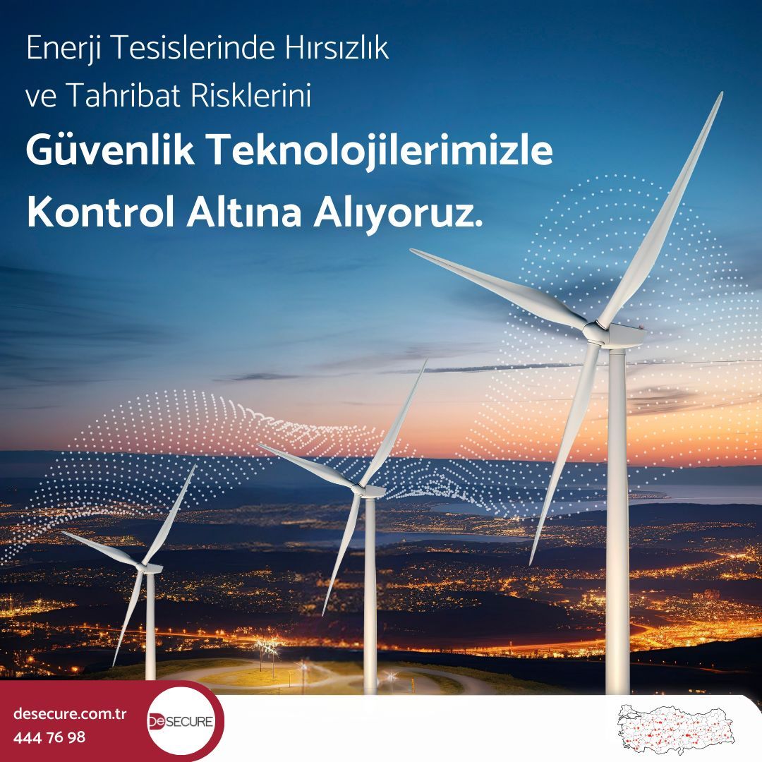 Desecure_tr's tweet photo. Enerji tesislerindeki değerli malzeme koruması için uzaktan izleme ve video analizli kamera çözümleri sunuyoruz. Riskleri önceden tespit ederek önlemler alıyoruz.

#Desecure #GüvenlikVeTeknoloji https://t.co/mkSlLxgcZZ