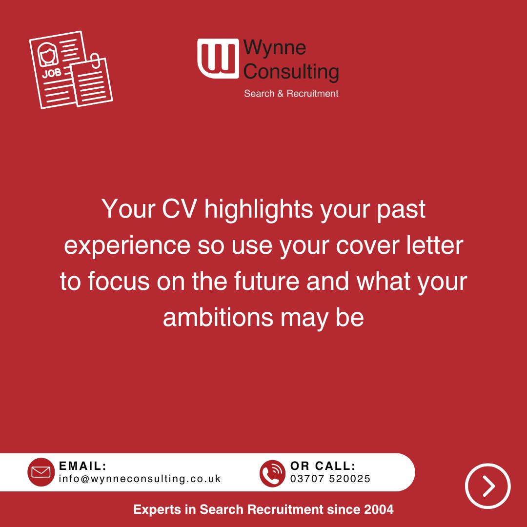WynneConsulting's tweet image. Are you struggling to write the perfect cover letter? Look no further! Our team has put together a comprehensive guide to help you stand out from the crowd and land your dream job. #WynneJobs #CoverLetter #JobSeekerTips