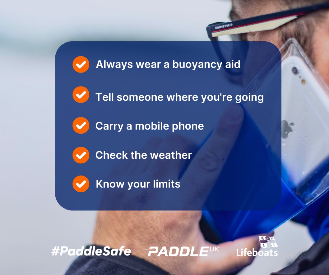 paddle_uk's tweet image. #PaddleSafe this summer by letting someone know where you're going 🗣️

Before you head out paddling, tell someone on land your plans. Let them know your route, when you're going and when you expect to return 🕒

See more safety tips 👉 orlo.uk/zereu @RNLI