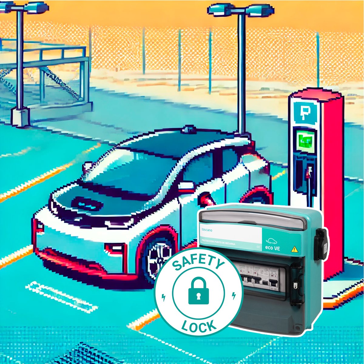 ToscanoControls's tweet photo. Aporta un extra de seguridad y eficiencia en tus instalaciones de puntos de recarga con #SafetyLock
🚗⚡ Evita rearmes indeseados cuando realices mantenimientos https://t.co/GcSBOqq11Q