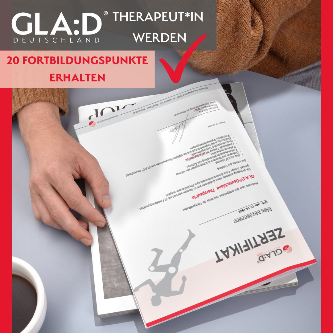 Wusstest du, dass du für die Teilnahme an der GLA:D® Schulung 20 Fortbildungspunkte erhältst? 💯 Nach 2 Tagen bekommst du dein Zertifikat und wirst im GLA:D®-Therapeutenregister in der  aufgenommen. 👨‍💻🗂 Jetzt Schulung buchen 👉 bit.ly/3xM1bNu

#glad #arthrose #physio