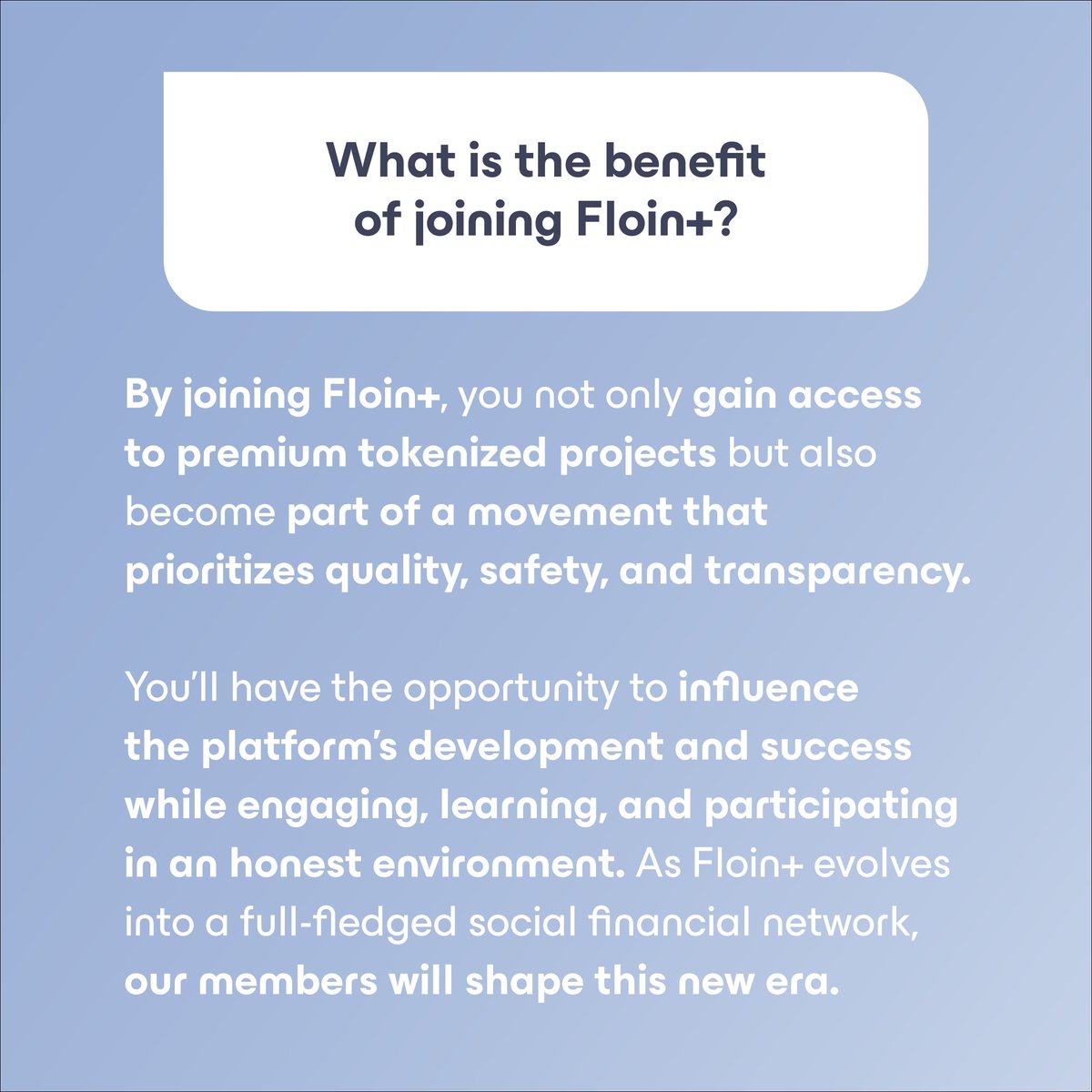 Floin_official's tweet photo. Discover more about Floin+ by visiting our support page, or feel free to connect with us directly with any questions you have. π¬ π
#The1stPremiumCryptoPlatform #Floin #FloinPlus #FutureofFinance #DigitalAssets #Transparency #Liechtenstein #FAQs https://t.co/c29T1LVVfU