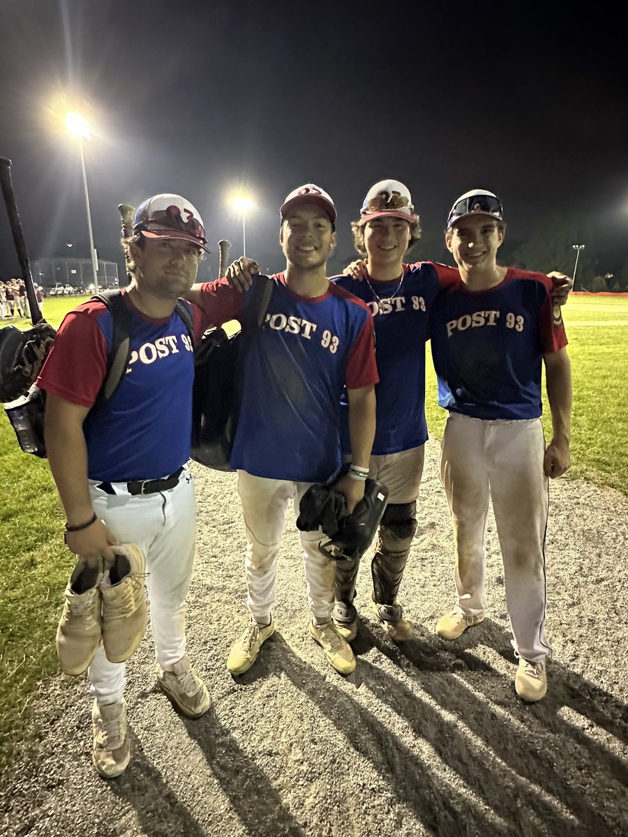 <a href="/PlainvillePAL/">PlainvillePAL</a> alums getting it done for Foxboro legion Post 93.