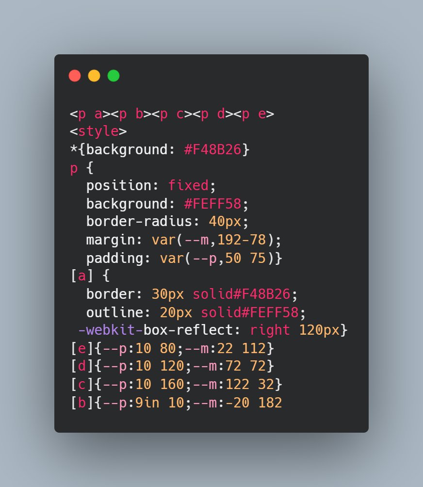 pointerToPixel's tweet image. day 199                                                                                                  

CSS battle #199- Antenna

#100DaysOfCode #CSS #CSSBattleChallenge