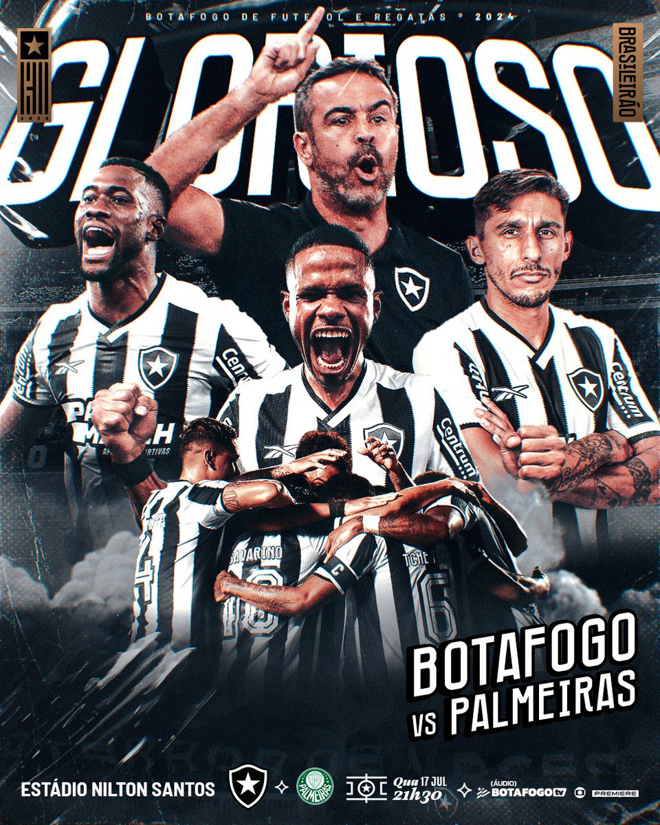 Botafogo's tweet photo. TODOS JUNTOS EM MAIS UMA BATALHA DENTRO DE CASA! PRA CIMA, BOTAFOGO!🔥💪🏽 #DiaDeFogo https://t.co/DjFONkbr4T