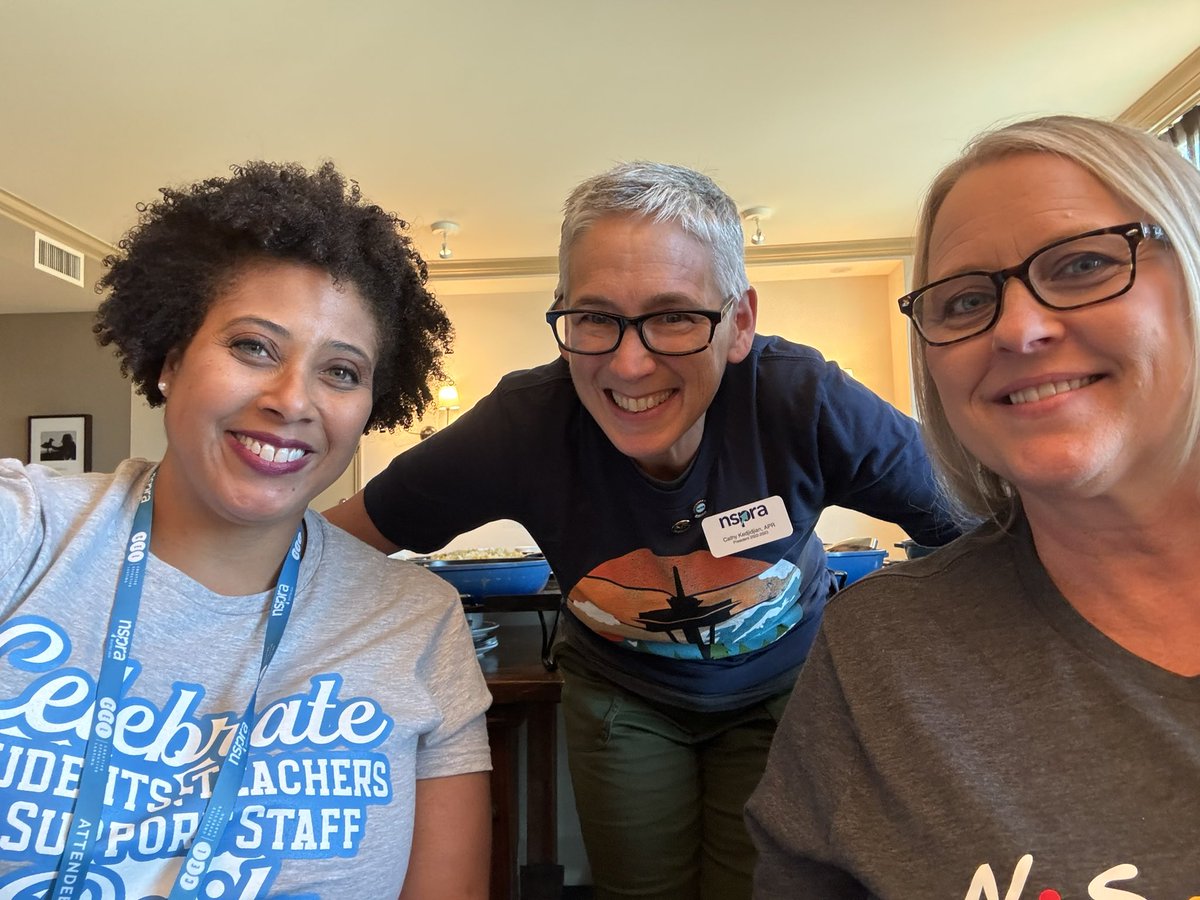 These are my people #schoolpr #nspra2024 🥰