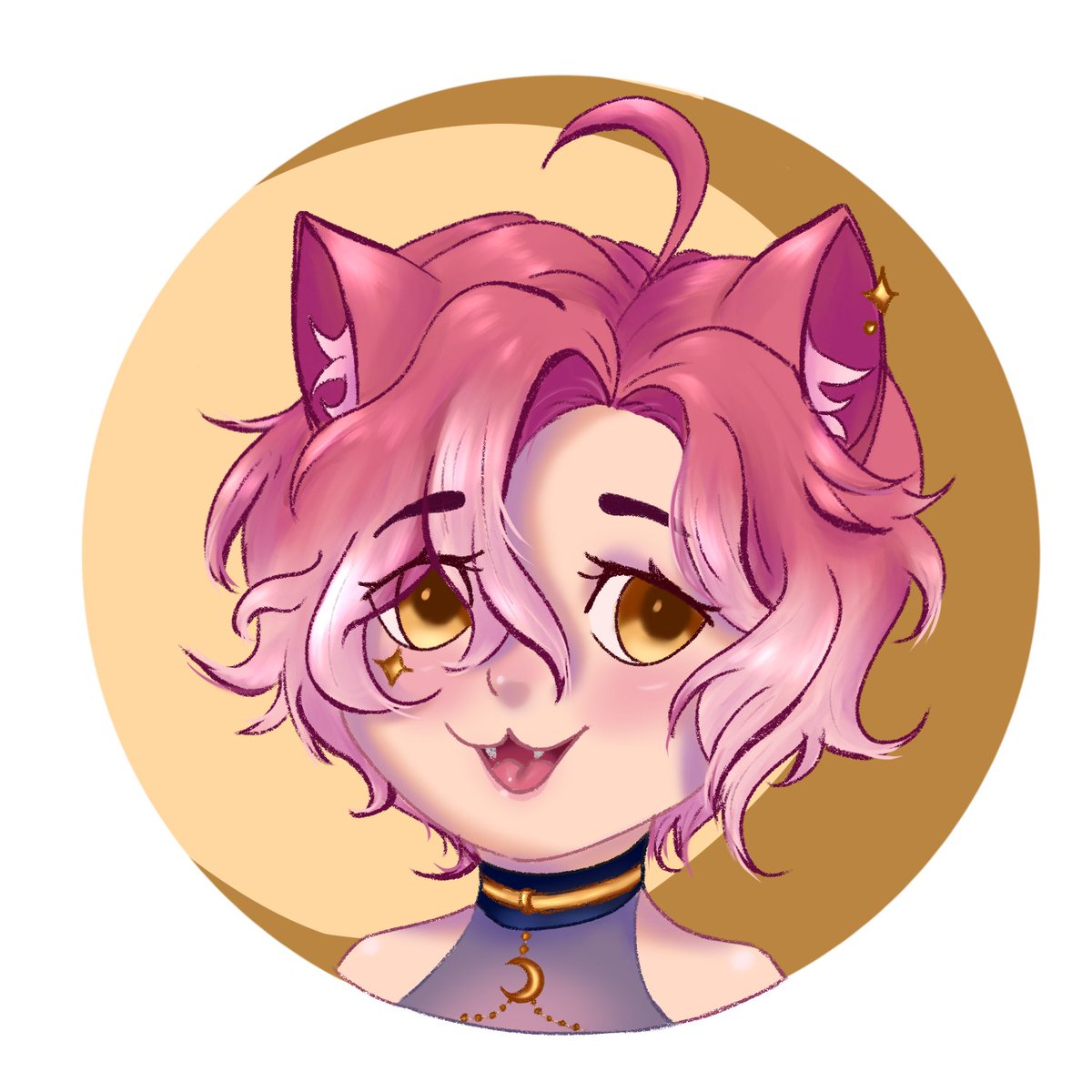 UberTwilight's tweet photo. I FINISHED MY PFP :D thank you so so much to everyone that came to stream today!! I am ONE stream away from affiliate and everyone's support has meant the world :(<3 We were raided by one of my dear friends @Hunalulu_VT and raided into @lilpigby see you all tomorrow~ ✨ https://t.co/LriWbK28ai