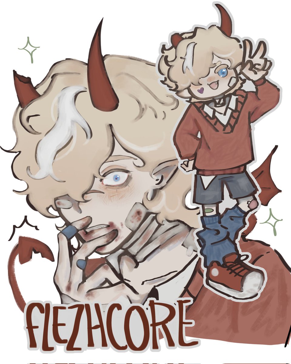 flezhcore's tweet photo. its been a while 
💿 #tommyinnitfanart #ctommyfanart https://t.co/WlFhoUfp9L