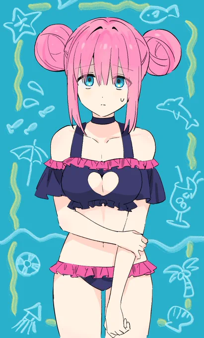 水着ぼっちちゃん