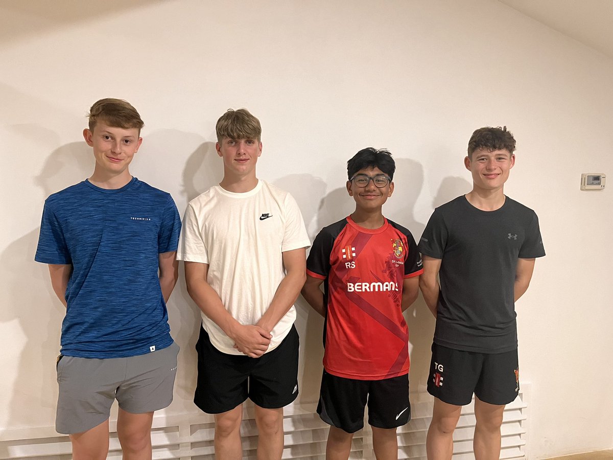 Awards evening in Sri Lanka at the end of an incredible tour! Every single boy was a credit to themselves throughout.

1st team player of the tour- Teddy Groves.
2nd team player of the tour- Jake Smith
3rd team player of the tour- Rishi Singh
Tourist of the tour- Harry Pickering