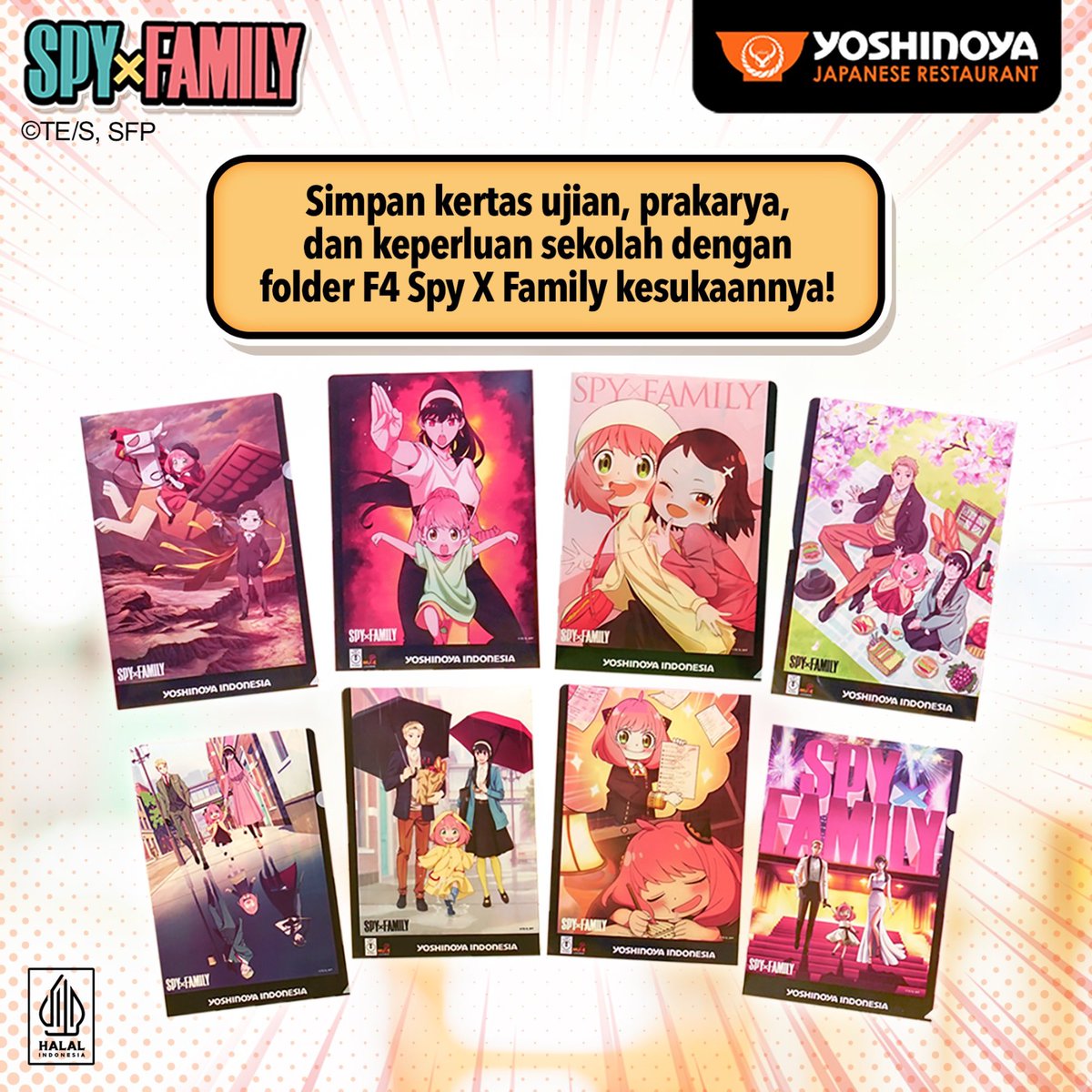 Yuk SERIUSAN ajak Si Kecil untuk belajar merapikan keperluan sekolahnya sendiri dimulai dengan menyimpan berbagai macam materi pelajaran 📚, kertas-kertas ujian 🗒️, bahkan prakarya sekolah lainnya 📝 ke dalam beberapa folder lucu ini! 🥳🏫✌🏻