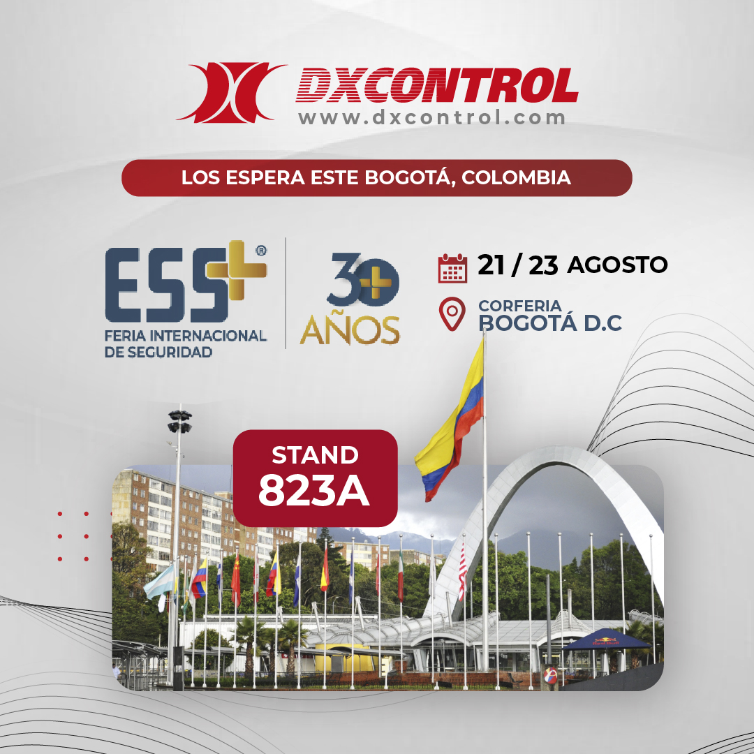 DxControlSA's tweet image. LOS ESPERAMOS EN AGOSTO EN LA FERIA INTERNACIONAL DE SEGURIDAD EN COLOMBIA

STAND 823A

⏰ Del 21 al 23 de Agosto

🏨 Corferia - Bogotá, Colombia

Registrate: securityfaircolombia.com/es/preregistro

Los esperamos!

#seguridad #colombia #comunicadoresparaalarmas #alarmas
