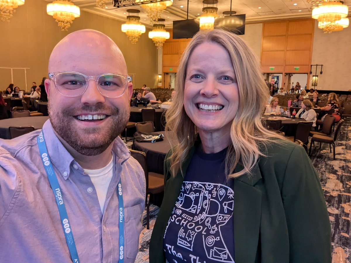 Had an absolute blast sharing the stage w/ <a href="/drjilljohnson/">Jill Johnson, EdD</a> at #NSPRA2024 today!