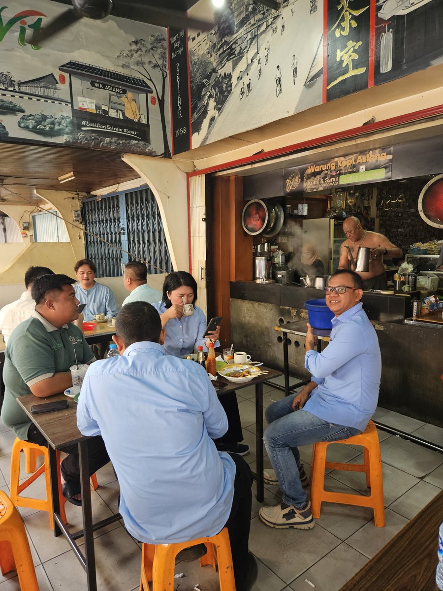 Morning .. 
Warung kopi asiang