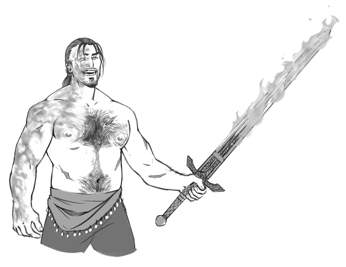 tteacayy's tweet photo. Big Sword Boys https://t.co/xPpNQrQ0Qu