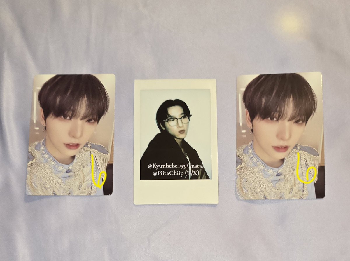 PiitaChiip's tweet photo. WTS Ateez and Oneus PC's 

Price includes stamped shipping 

If you buy 4+ it will have to tracked shipping

USA Only 

Have:
Pic 1
✅✅✅✅✅✅
✅✅🍃✅✅
✅✅✅✅✅

Pic 2 
✅✅✅✅❌
✅✅✅✅✅
✅✅✅✅✅

Pic 3
✅🍃✅

#wts #wtskpop #wtsateez #wtsoneus #toomoon #atiny https://t.co/K44mNQJRZF