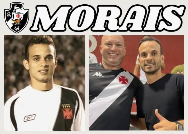 PavilhaoCrvg's tweet photo. Hoje o alagoano Morais faz 40 anos! 🎂💢

Oriundo do CRB e formado na base do Vasco da Gama, o meia jogou no profissional entre 2002 at�� meados de 2008 (193 jogos / 38 gols / 42 assistências), fez parte do elenco campeão carioca em 2003 e é o 8° artilheiro do clube no século 21. https://t.co/aGDB3TifJJ