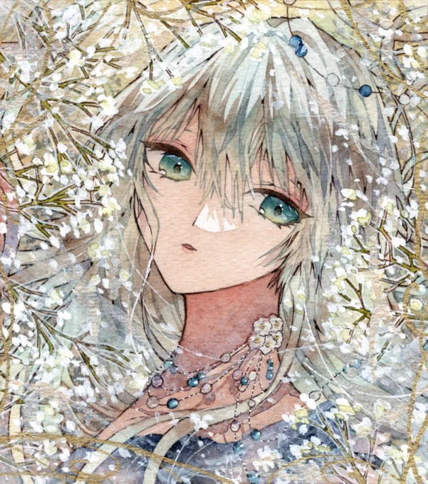 夏に描いた子達です