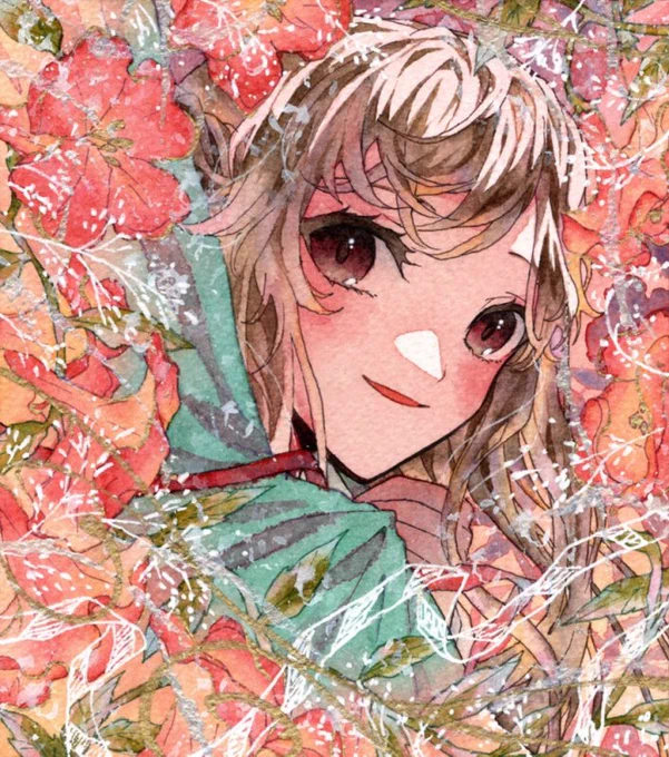 夏に描いた子達です