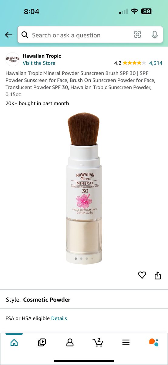 love a powder sunblock :) 
I use this in addition to cream and spray types when I am out all
Day at an amusement park etc! Makes it easy to reapply every 2 hours!

amzn.to/4cJ1d88 #AmazonPrime #AmazonPrimeDay2024 #AmazonPrimeDay