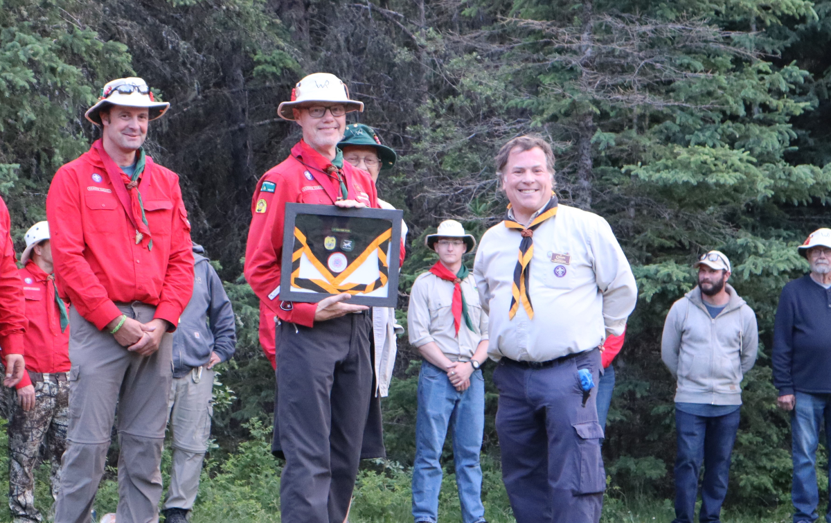 WR had an international visitor this year!!! (1st ever?) Welcome Scouter Matt Price from 1st Boscombe Down Scout Group, UK!  Scouter Rob invited him to come check out WR!   Scouter Matt even learned a new song  that he will be bring home! #scoutsdostuff #wrscoutcamp #scoutscanada
