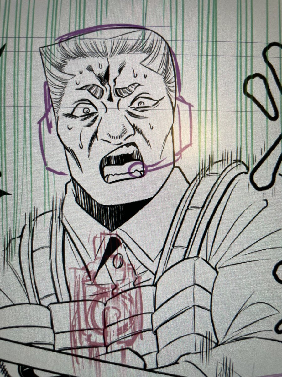 ハンターハンターに出てきそうな顔のモブ描くのは楽しい… 