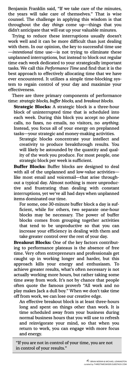 Kpaxs's tweet image. The best framework for mastering your schedule: 'Performance Time'.