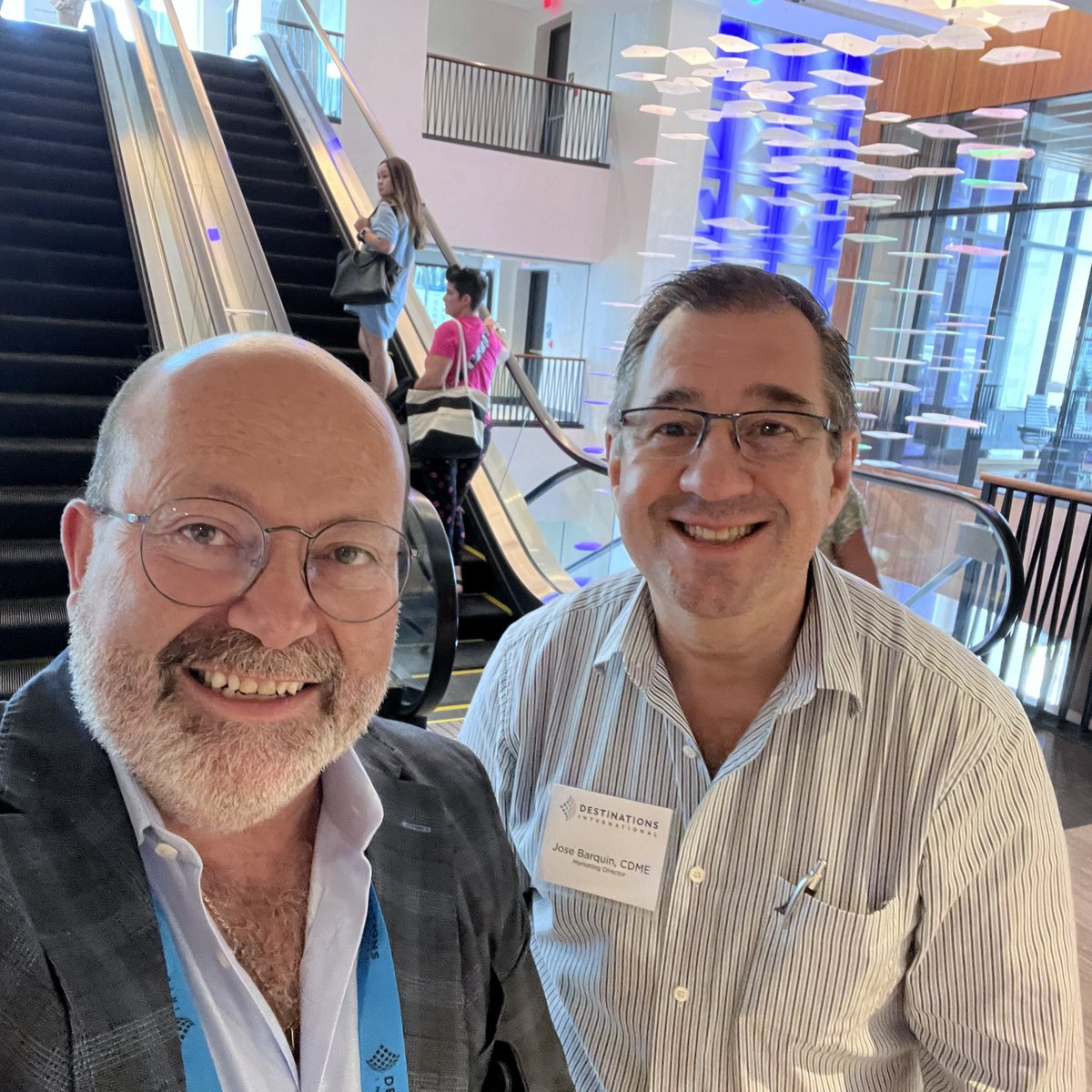 echaillo's tweet photo. The @destintl #DIAC24 is a very good place to consolidate good long lasting friendships ! https://t.co/6rTEQHdc56