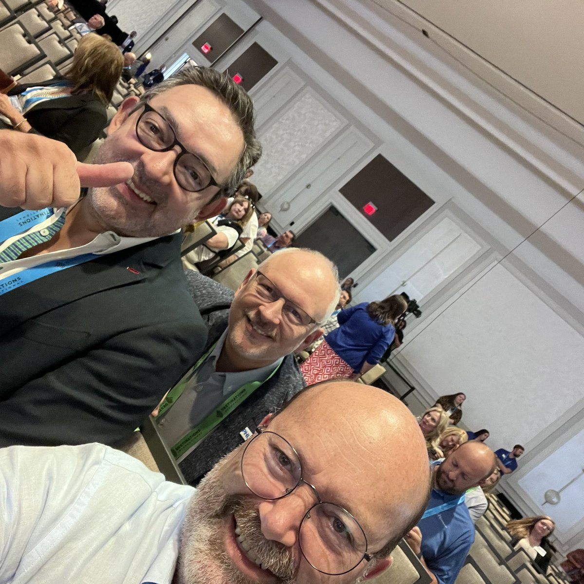 echaillo's tweet photo. The @destintl #DIAC24 is a very good place to consolidate good long lasting friendships ! https://t.co/6rTEQHdc56