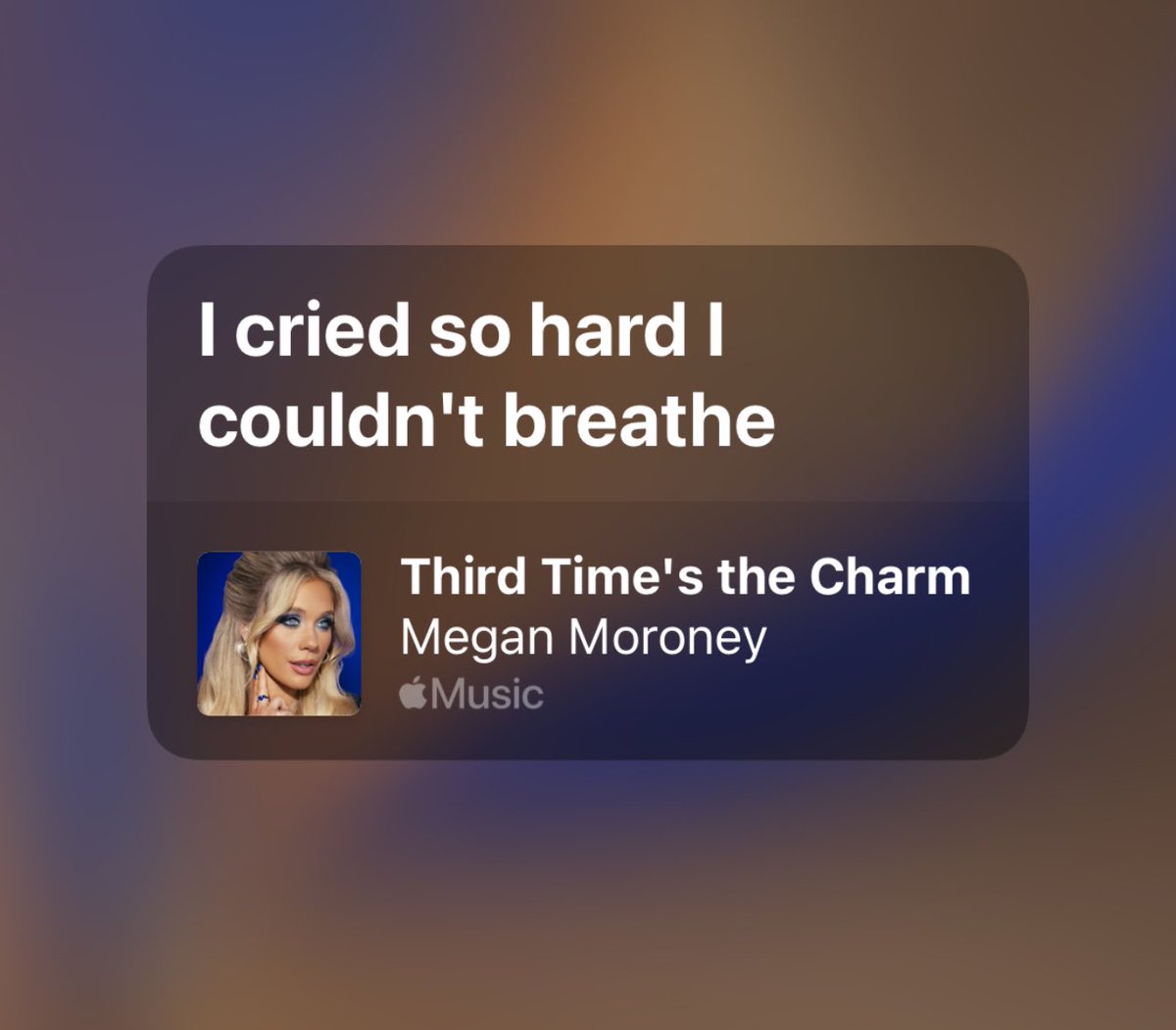 a universal girlhood experience but make it a megan moroney lyric
