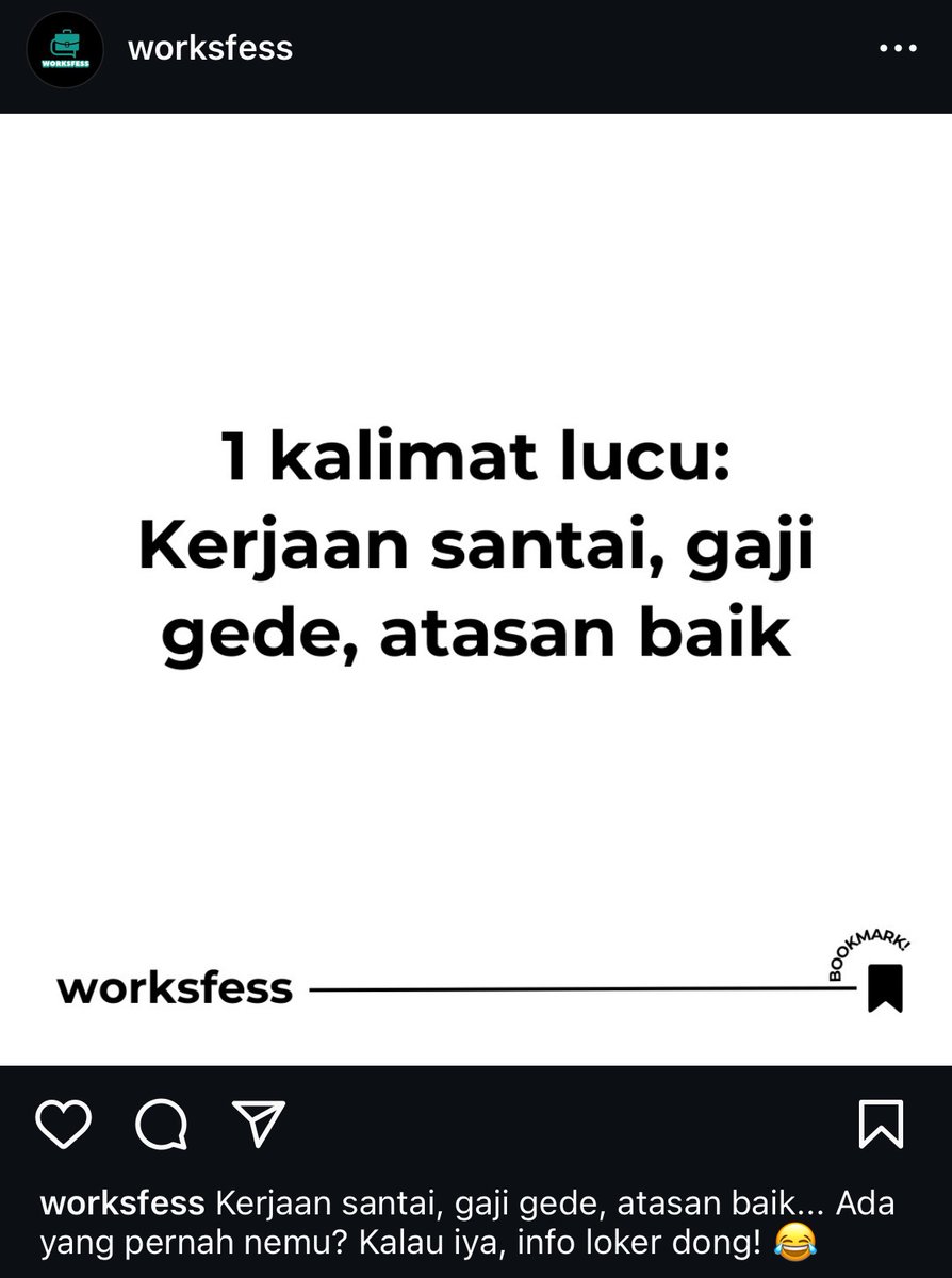worksfess's tweet photo. Work! Semakin dewasa semakin realistis. Ada kah yang kerjaan santai, gaji gede, atasan baik? 💀 https://t.co/ihrxhJC0li