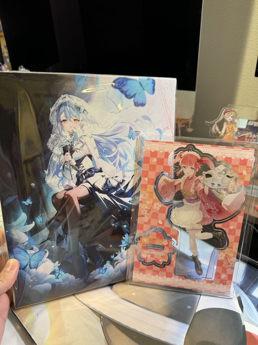 supermuscles's tweet image. あんこたんとユリ嬢来た☺️

#瑚白ユリ
#季咲あんこ