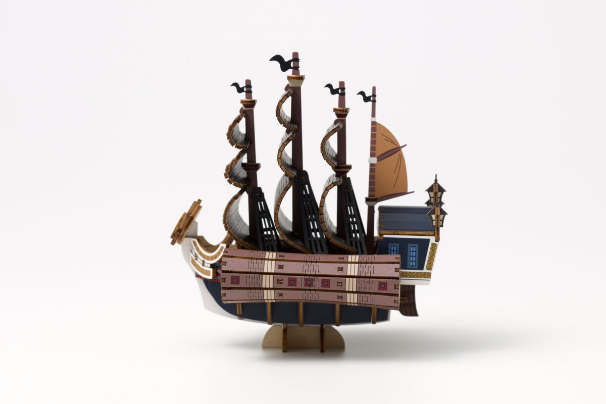 One Piece Blackbeard Ship 3D Puzzle Queen Anne's Revenge Blackbeard