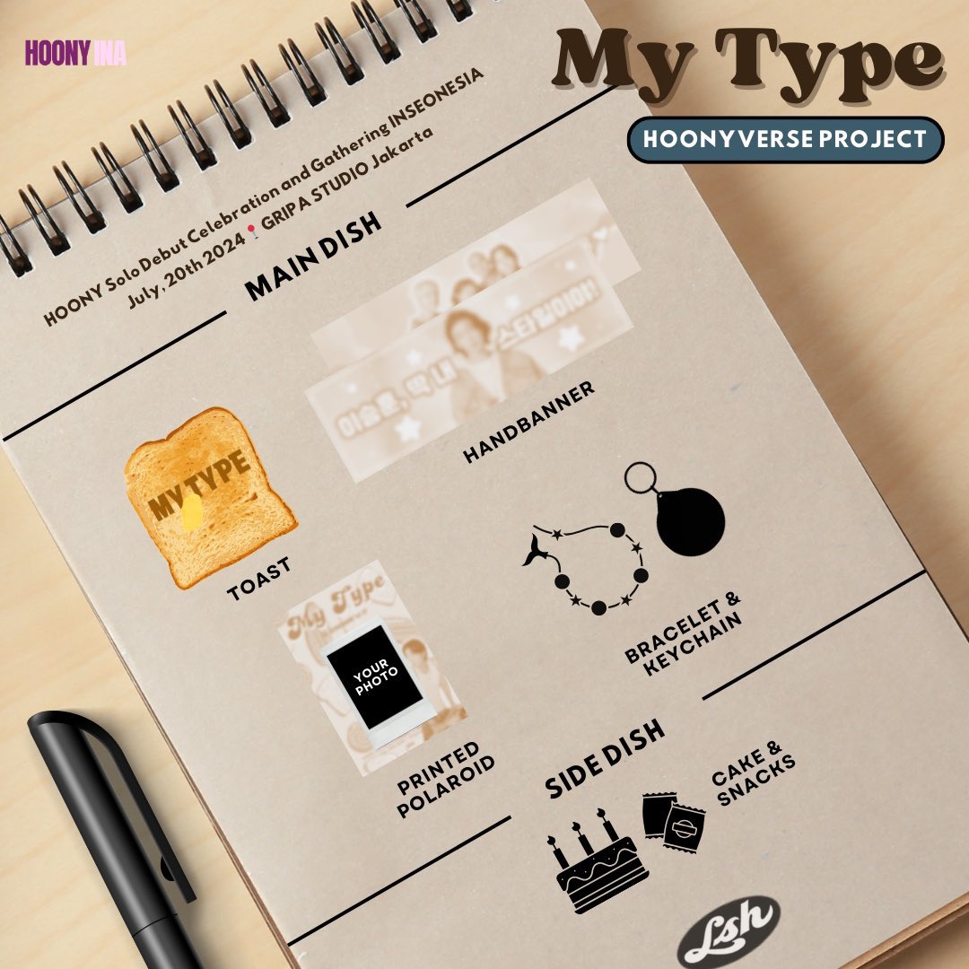 InseoRadio's tweet photo. 🍞HOONYVERSE PROJECT: MY TYPE🍞

main dish yang bakal kalian dapetin di gathering nanti!🥳✨

yuk daftar! 

untuk detail lebih lanjut 👇🏼
🔗 https://t.co/BluJ7yu0b9…

#LeeSeunghoon_is_MyType 
#LEESEUNGHOON #이승훈 @official_hoony_ 
#WINNER #위너 @yg_winnercity @yginnercircle https://t.co/Iej2XAEreB