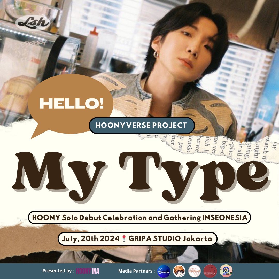 InseoRadio's tweet photo. 🍞HOONYVERSE PROJECT: MY TYPE🍞

Inseonesia, yuk ngerayain solo debut Kokoh sambil seru seruan bareng🥰

Detail lebih lanjut 👇🏼
🔗 https://t.co/BluJ7ytslB…

#LeeSeunghoon_is_MyType 
#LEESEUNGHOON #이승훈 @official_hoony_ 
#WINNER #위너 @yg_winnercity @yginnercircle https://t.co/BTFCTmBqCS