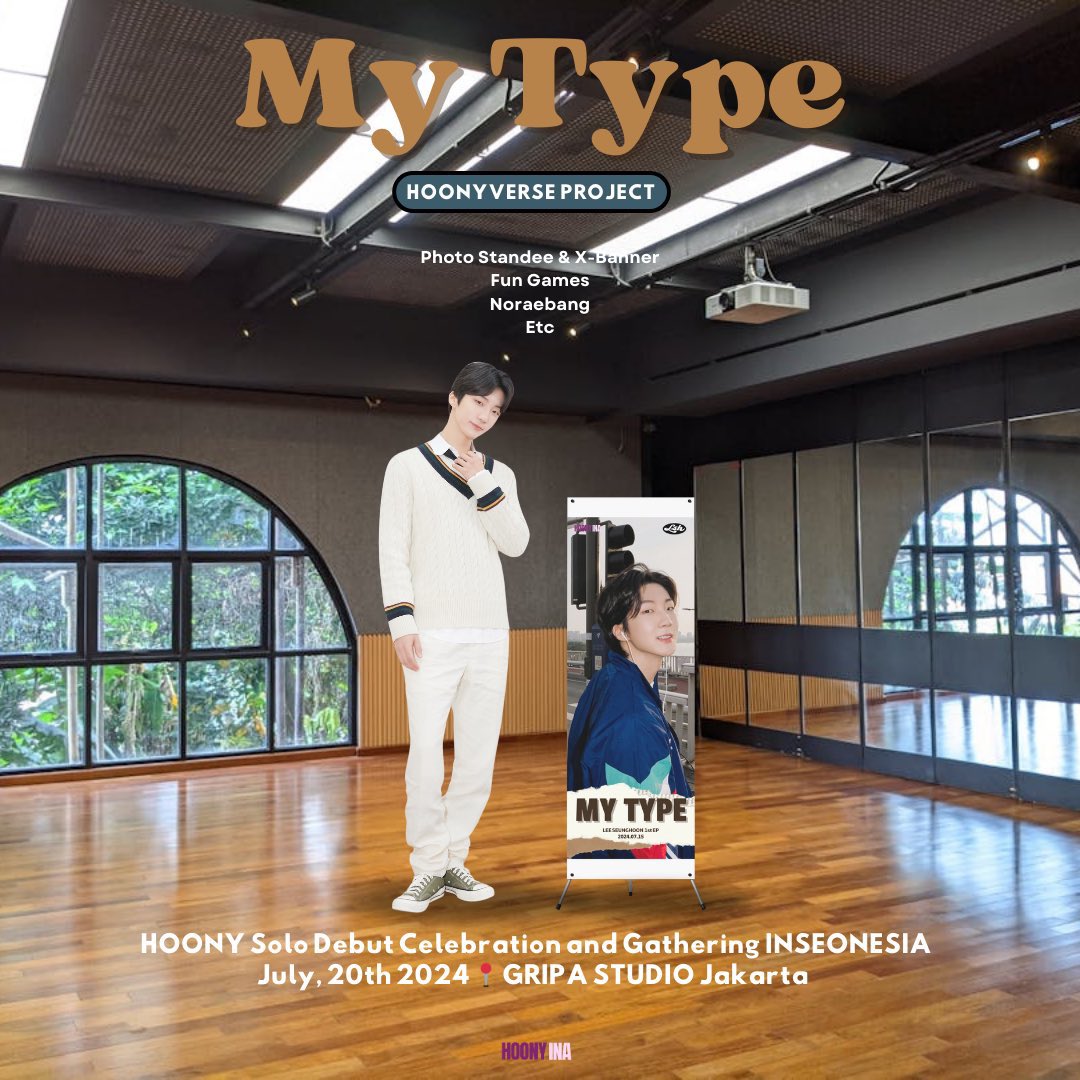 InseoRadio's tweet photo. @official_hoony_ @yg_winnercity @yginnercircle 🍞HOONYVERSE PROJECT: MY TYPE🍞

👀 kapan lagi bisa foto sama @official_hoony_ sambil seru-seruan bareeeng? 

Don’t miss out! Register yourself now👇🏼
🔗 https://t.co/BluJ7yu0b9…

#LeeSeunghoon_is_MyType 
#LEESEUNGHOON #이승훈 
#WINNER #위너 @yg_winnercity @yginnercircle https://t.co/hczMaM7qDP
