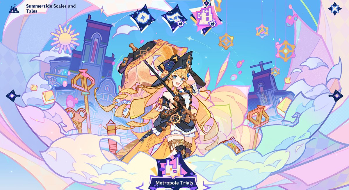 The Event UI looks sooooo pretty #GenshinImpact #原神 #원신