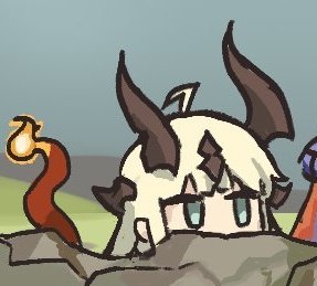 OneDragon2164's tweet photo. Asomar y desaparecer otra vez(? https://t.co/im0G1ITb49