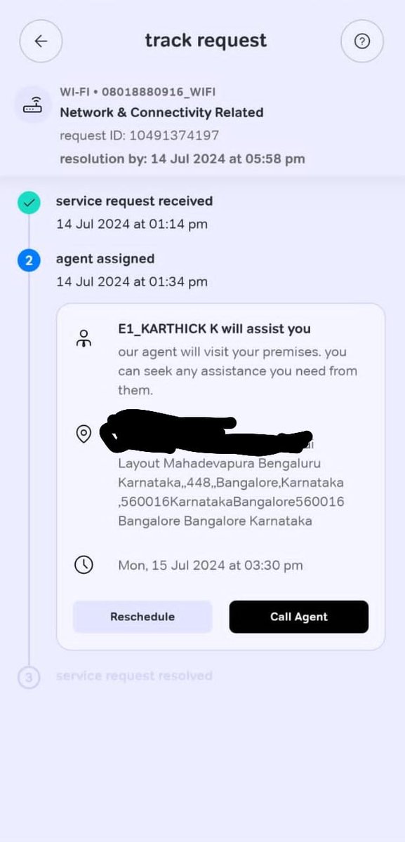 Bhg730's tweet photo. It's been a 4 days since airtel wifi isn't working and no one is giving any proper answers. Assigned Engineer (8448197037) is on leave and not picking up calls, I won't recommend it to anyone. @Airtel_Presence @airtelindia give resolution Today or Time to move to @reliancejio https://t.co/Yr6k91Okvc