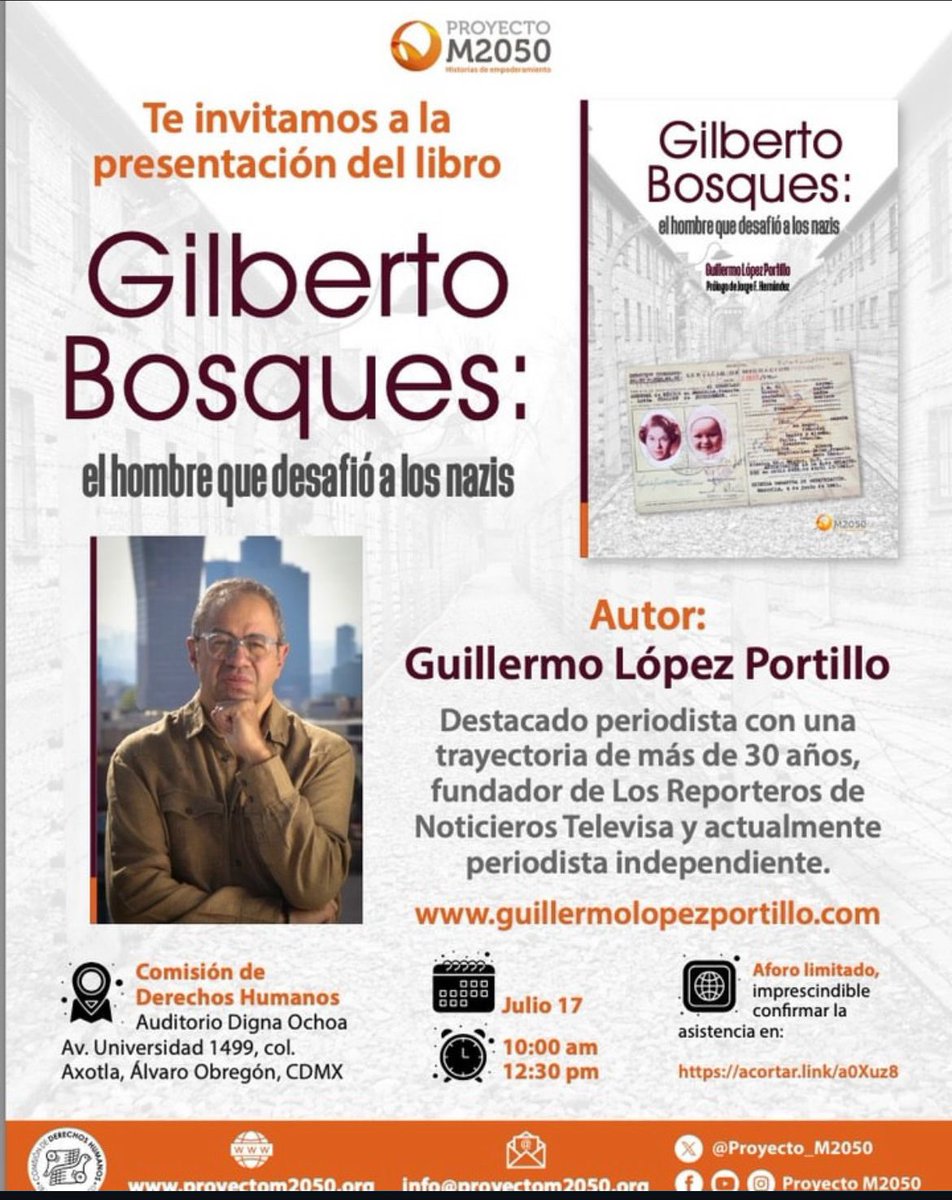 dalcarreno's tweet photo. Esta fascinante historia ya está disponible! Y fue escrita por un gran, gran reportero.
Muchas felicidades querido @momoportillo y a todo el equipo de @Proyecto_M2050 !
@CDHCMX https://t.co/QAO1UKrLy1
